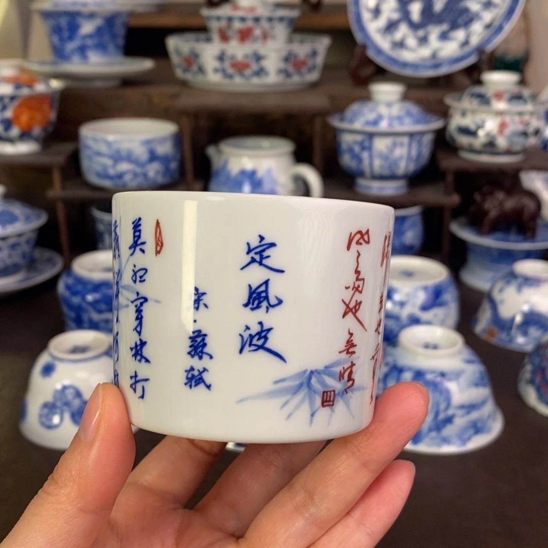 景德镇陶瓷手工手绘