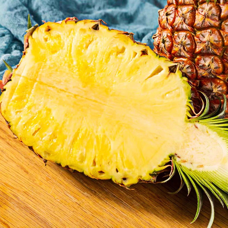 【果然好】胖姐海南凤梨树熟削皮即食肉嫩多汁成熟食用4.5-5斤礼盒