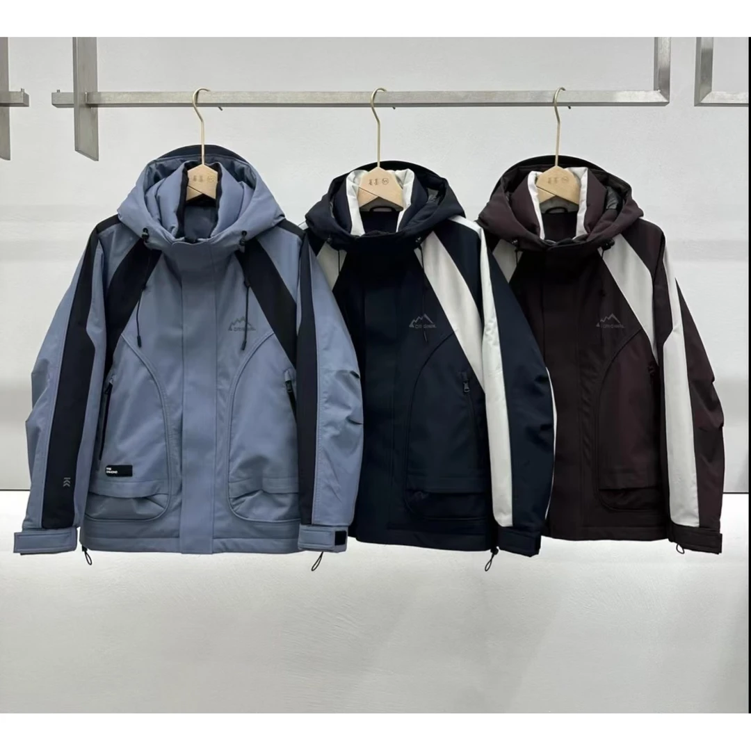 【VK.很厚很扎实的拼色棉服】情侣工装棉服.经得起放大的细节Z-8907