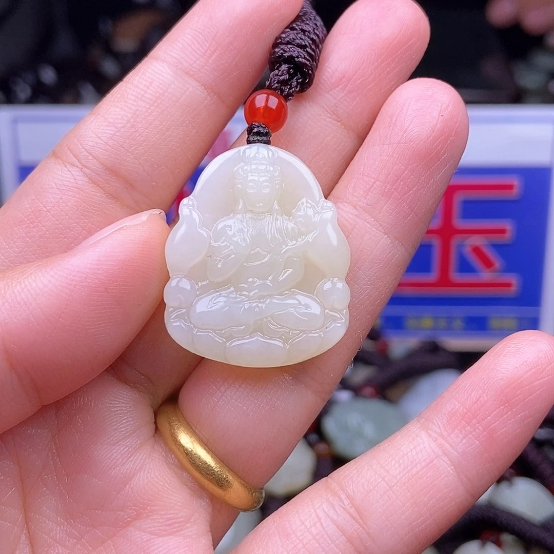 颈饰未镶嵌和田玉