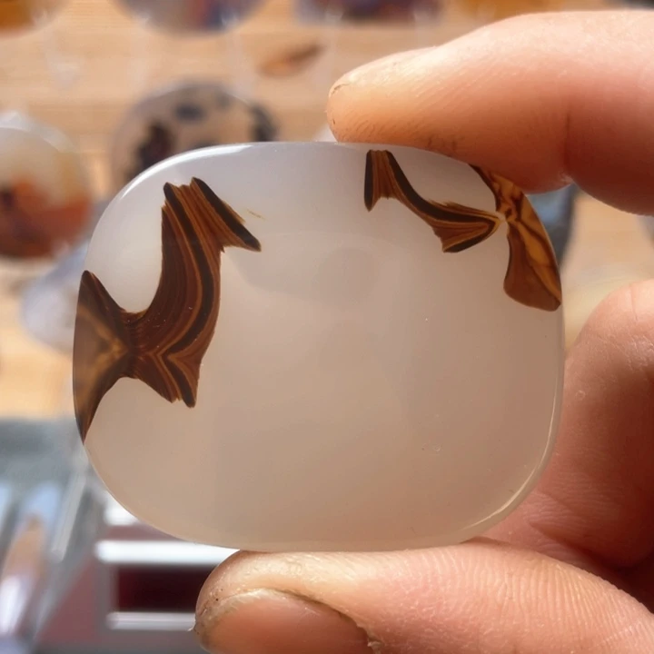 玛瑙/玉髓吊坠(不含链)未镶嵌