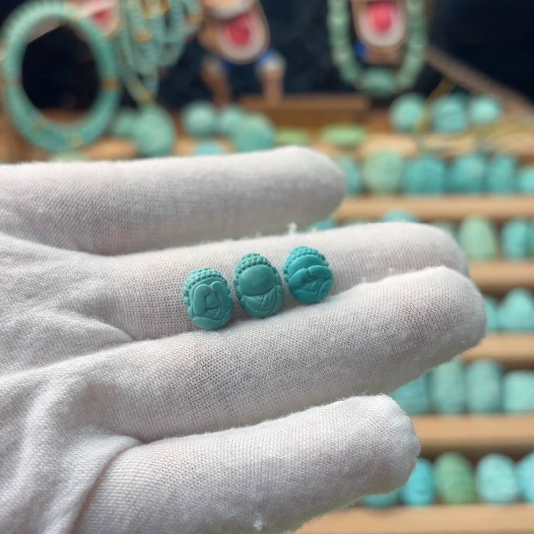 绿松石未镶嵌配饰