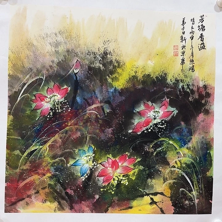 日新画作欣赏作品