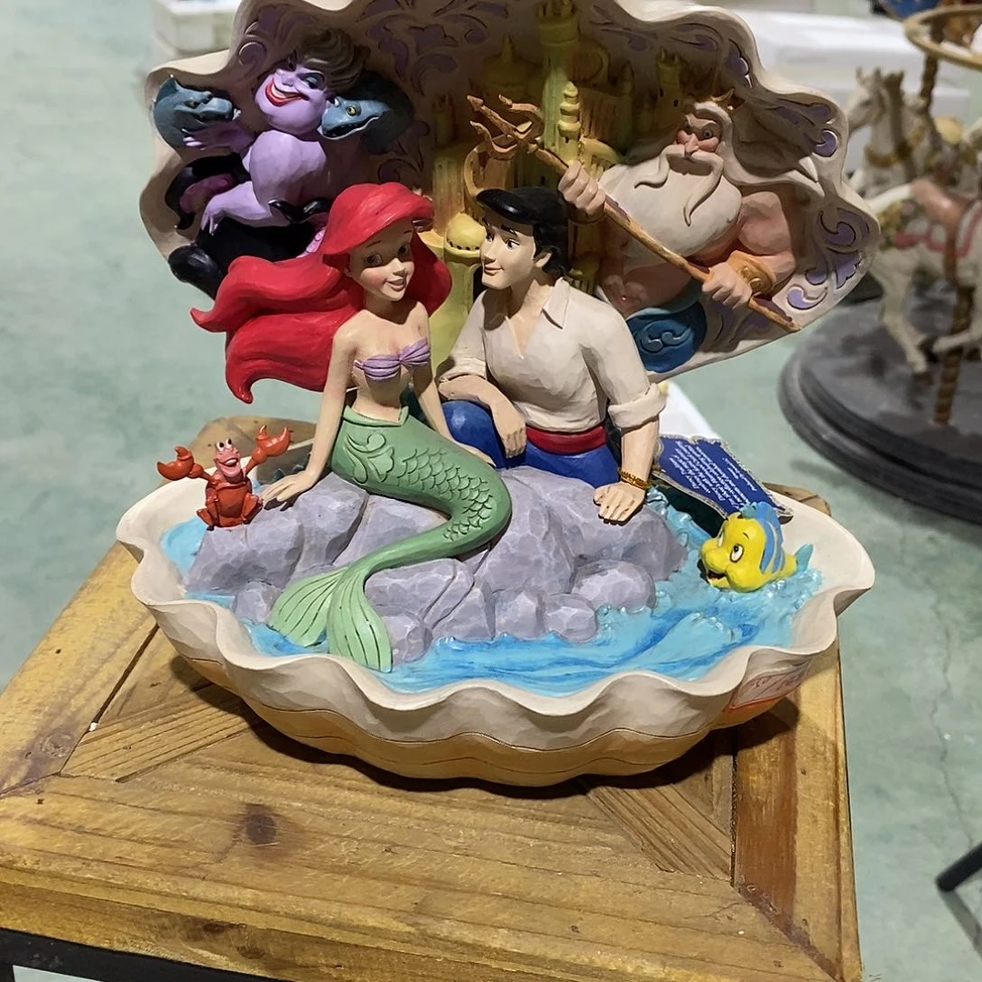 树脂制品迪士尼美人鱼