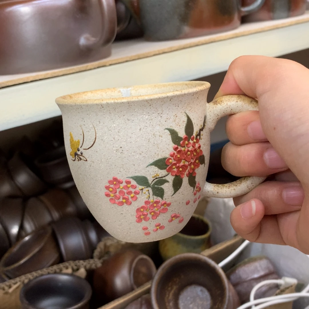 茶壶紫砂纯自然柴烧