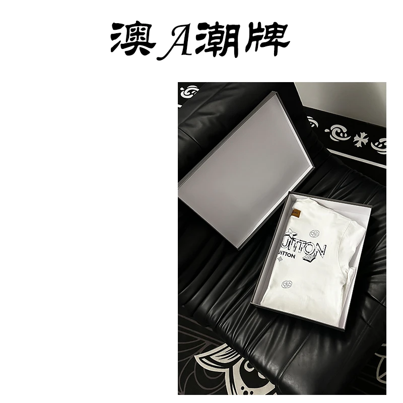 《53号链接-三花刺绣》潮牌重磅纯棉宽松百搭短袖T恤男女同款25005