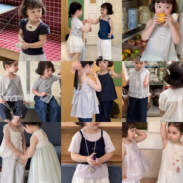 【551-600】夏季新款上衣裤子套装