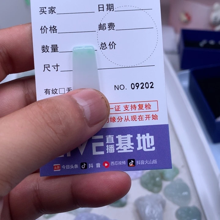 多***宁翡翠未镶嵌吊坠(不含链)