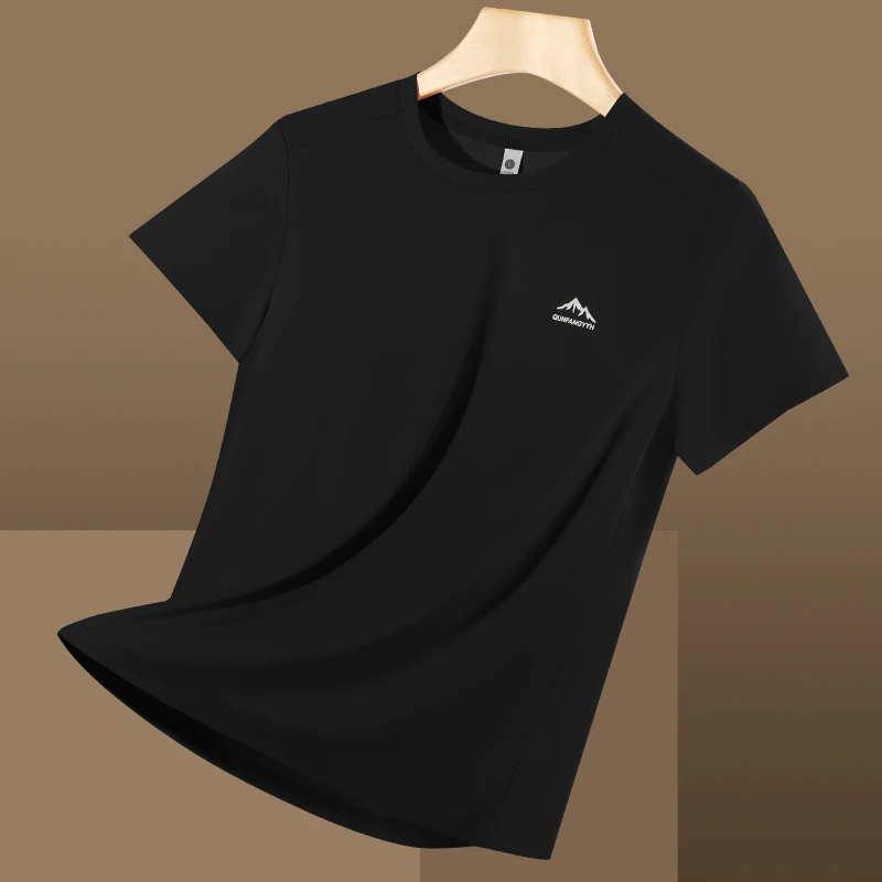 7A抗菌速干男女春夏秋轻薄透气健身跑步运动健身短袖T恤干爽情侣