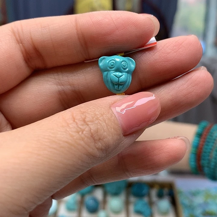 绿松石未镶嵌配饰