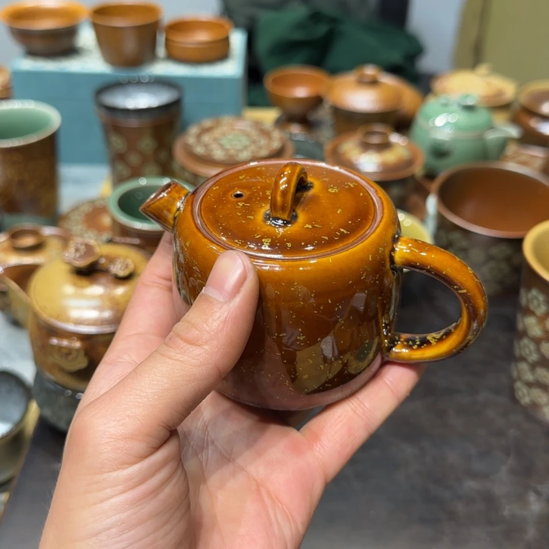 小金茶器青瓷茶具