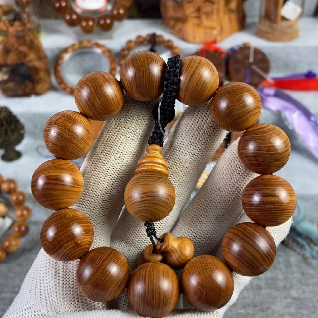 柏木（崖柏）手串/手链北太行高崖骨料18