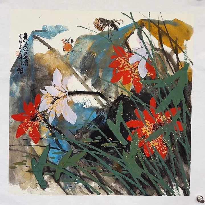 国画李文峰的作品
