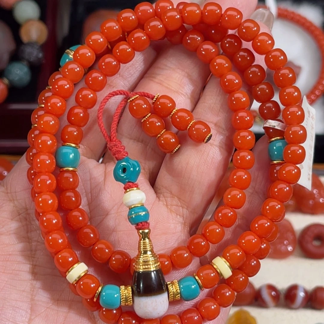 南红玛瑙未镶嵌冷水河1086.1mm