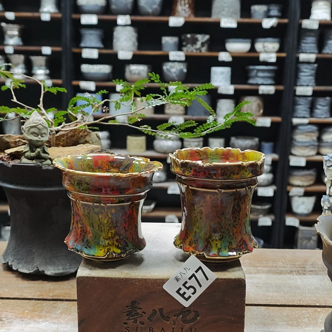 瓷素八九陶瓷内口两个