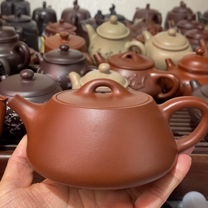 紫砂茶壶精工制作一把