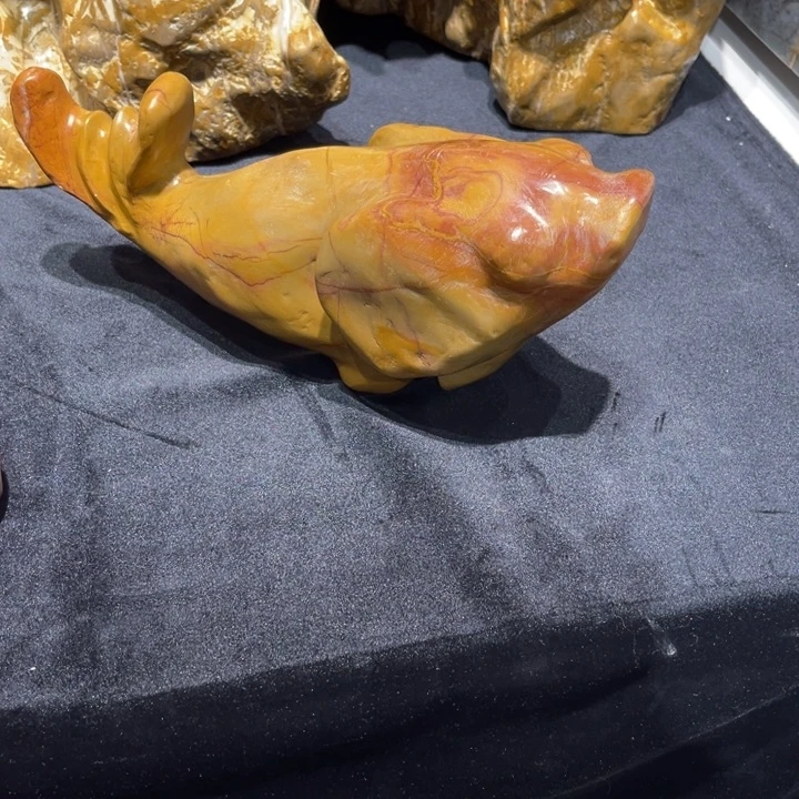 天***乐玉化小鱼玉化灵璧石