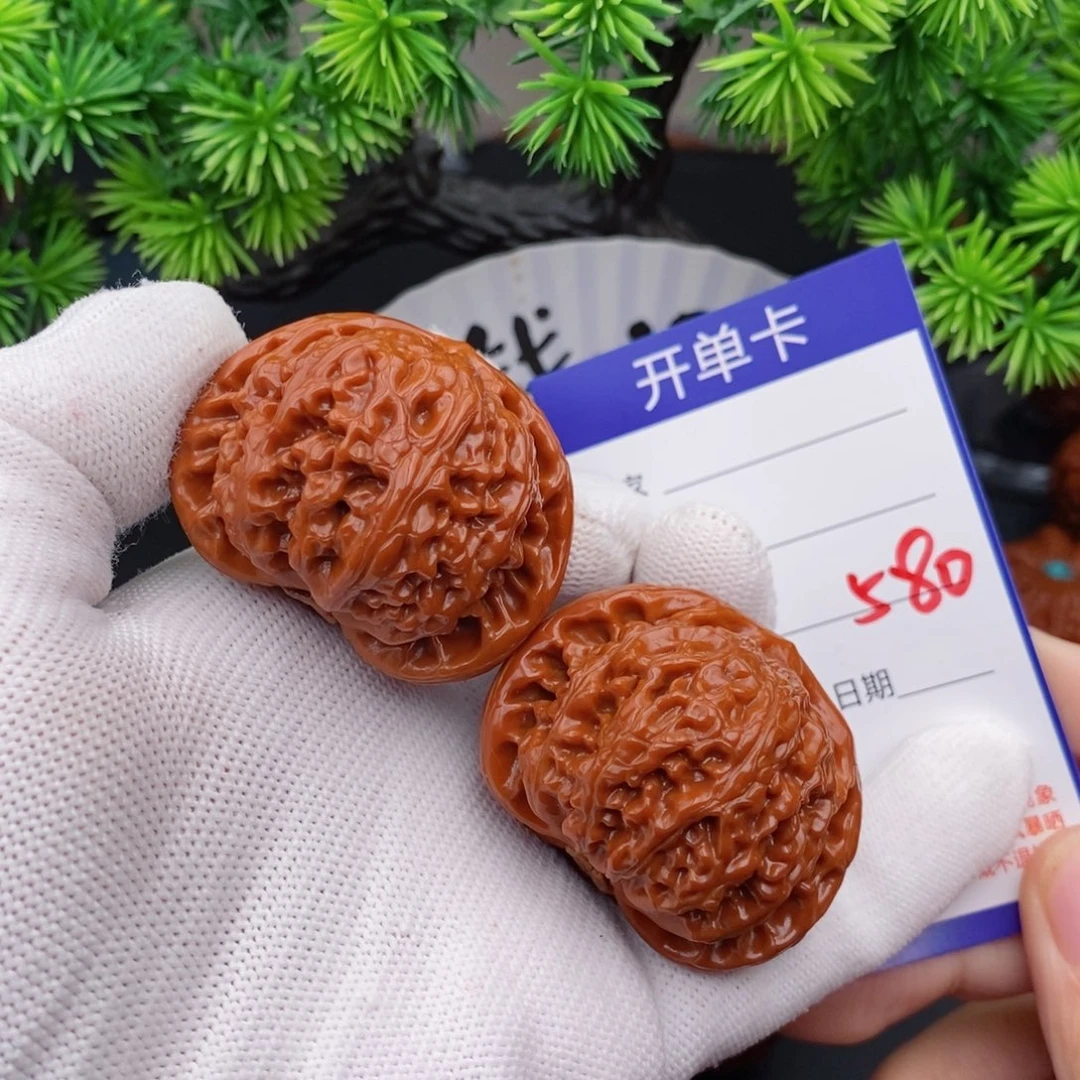 文玩核桃把件45宫灯580