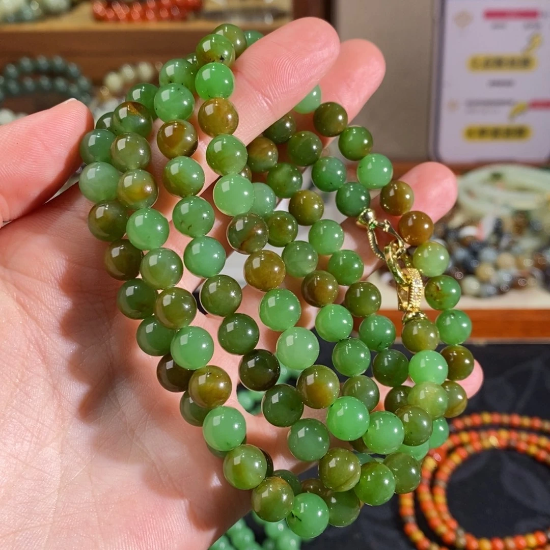 和田玉手链未镶嵌玉*米
