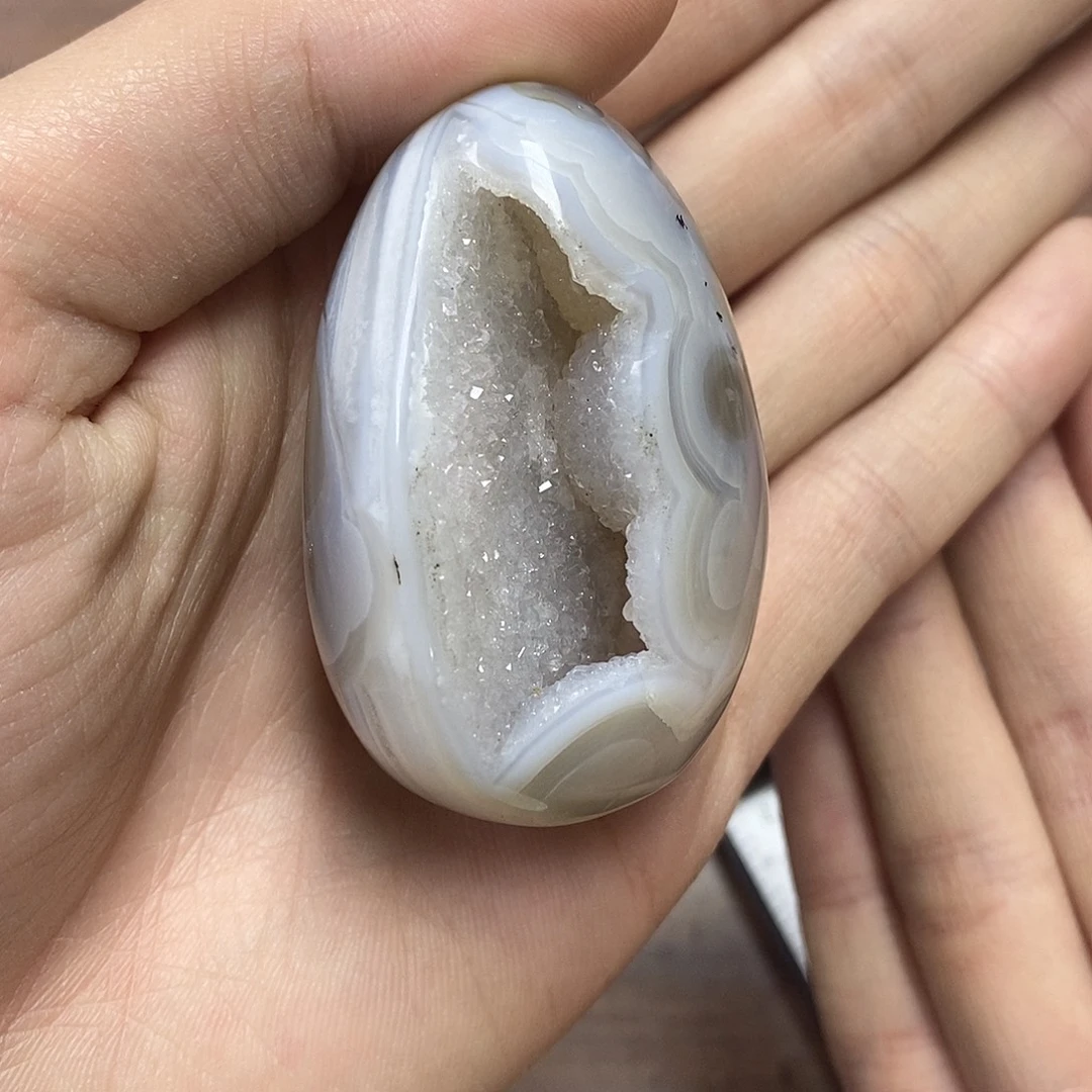 玛瑙/玉髓未镶嵌天然玛瑙龙蛋