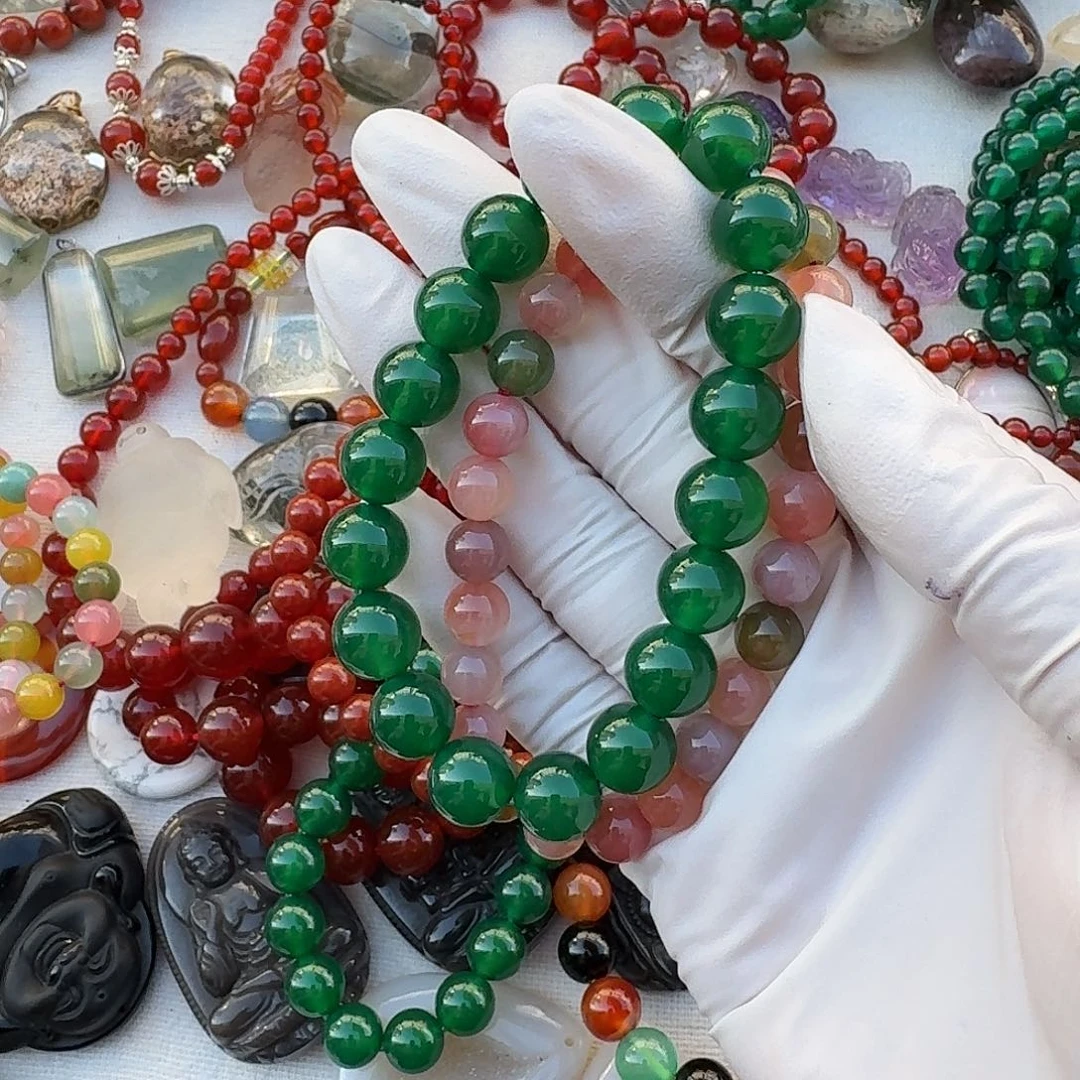 未镶嵌珠宝半成品水晶非***?