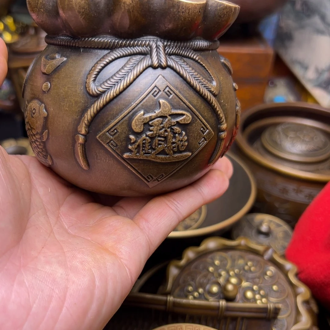 精美铜器，点击下单