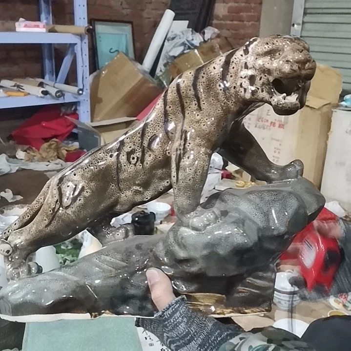 摆件，烧制问题都是正常的70号瑕疵