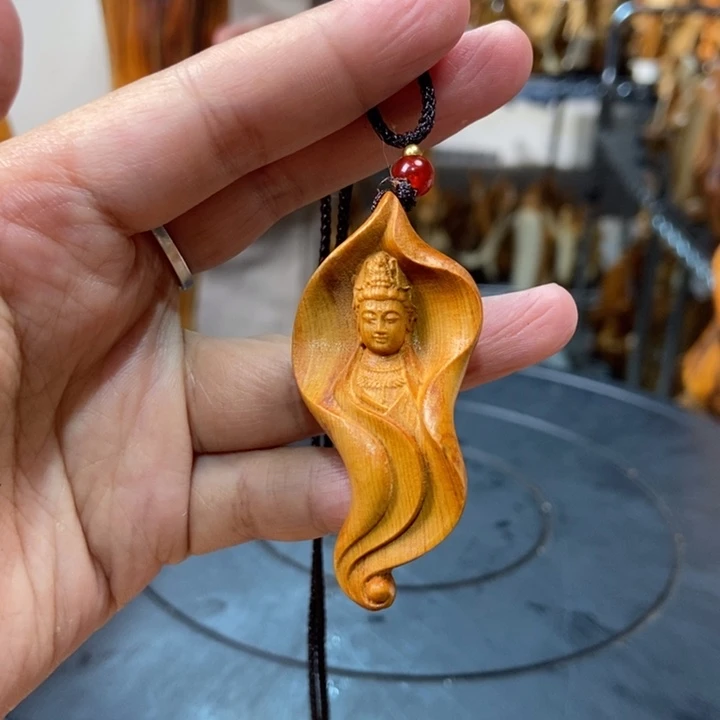 柏木（崖柏）手把件