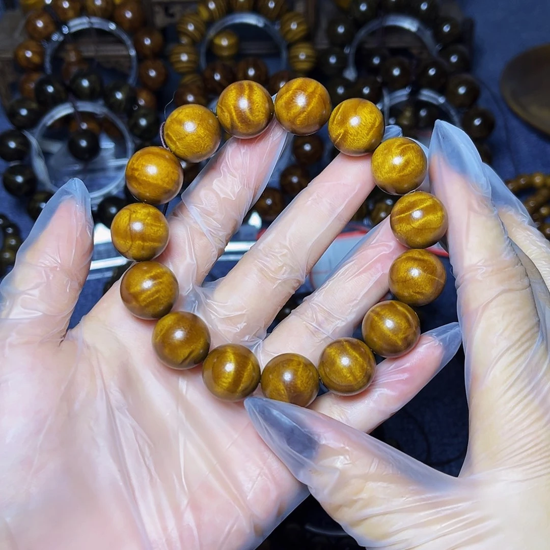 手串/手链楠木（金丝楠）1.5枯木水波闪电