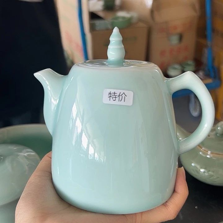 龙泉云间青瓷小米茶器