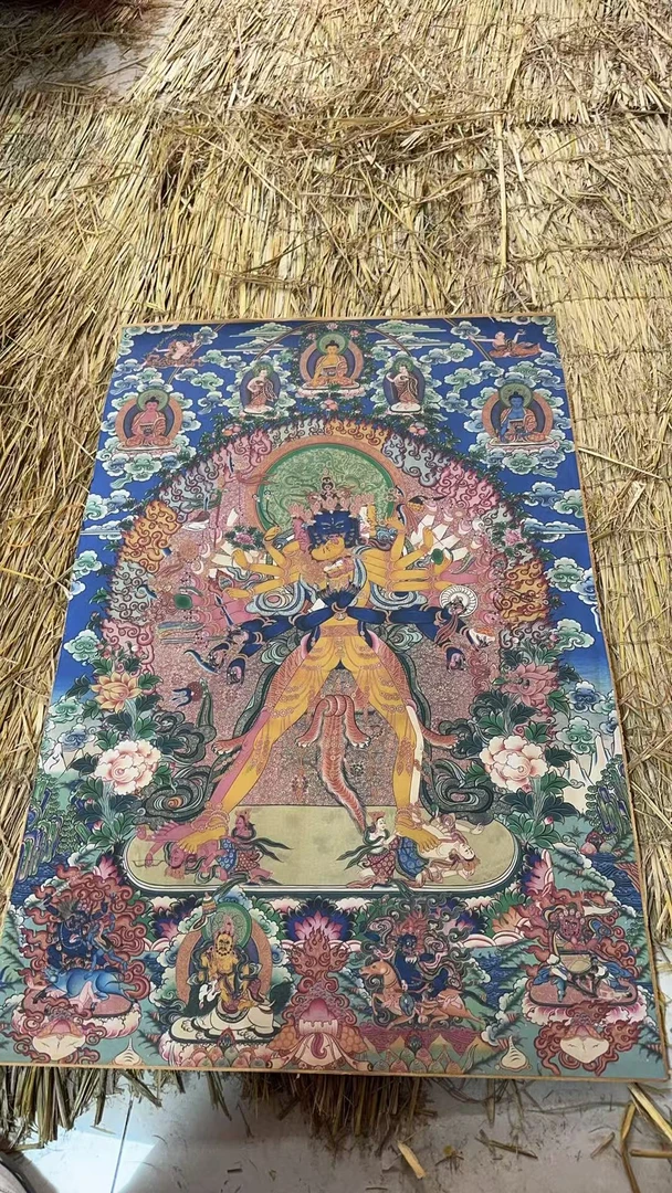 高端精品绘画类唐卡AA105