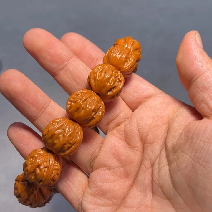 把件文玩核桃树王手串4619