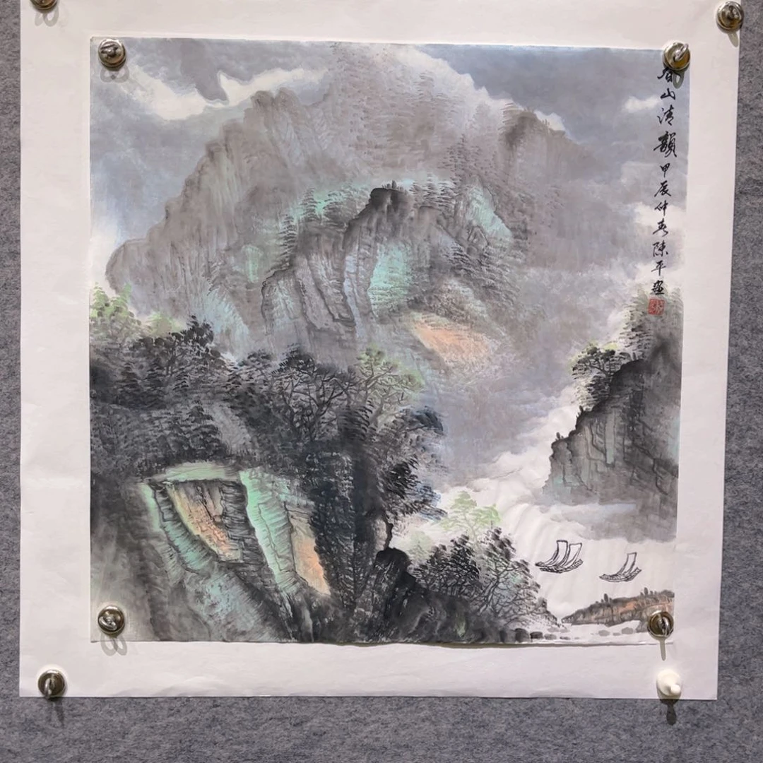国画手绘国画作品画芯
