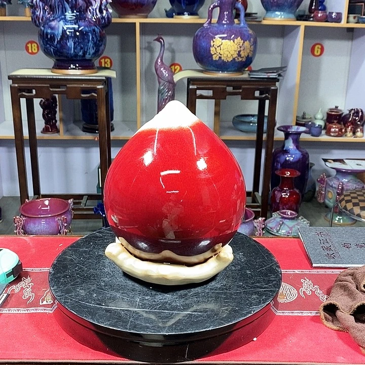 瓶中国神垕精品钧瓷