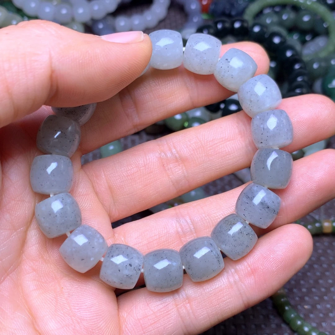 和田玉未镶嵌手串12