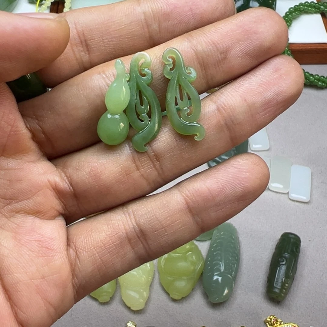 【闪购商品】和田玉挂件未镶嵌L****范