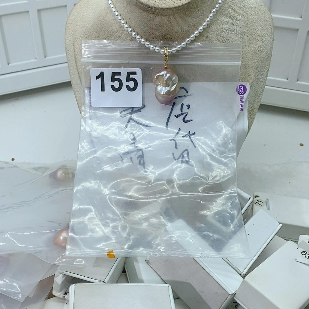 淡水珍珠颈饰合金