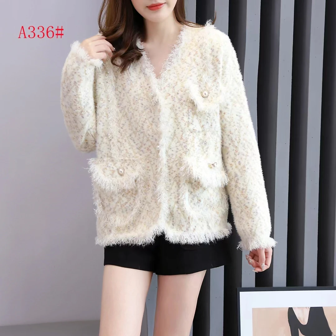 【王哥精选】2024年 新款蕾丝气质白色网红时尚女装小香风336