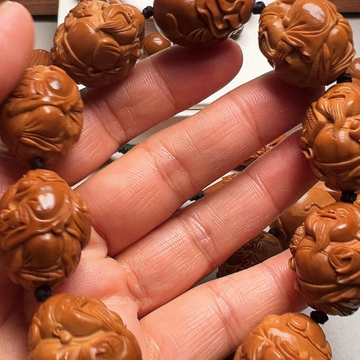 手串/手链橄榄核八方来财