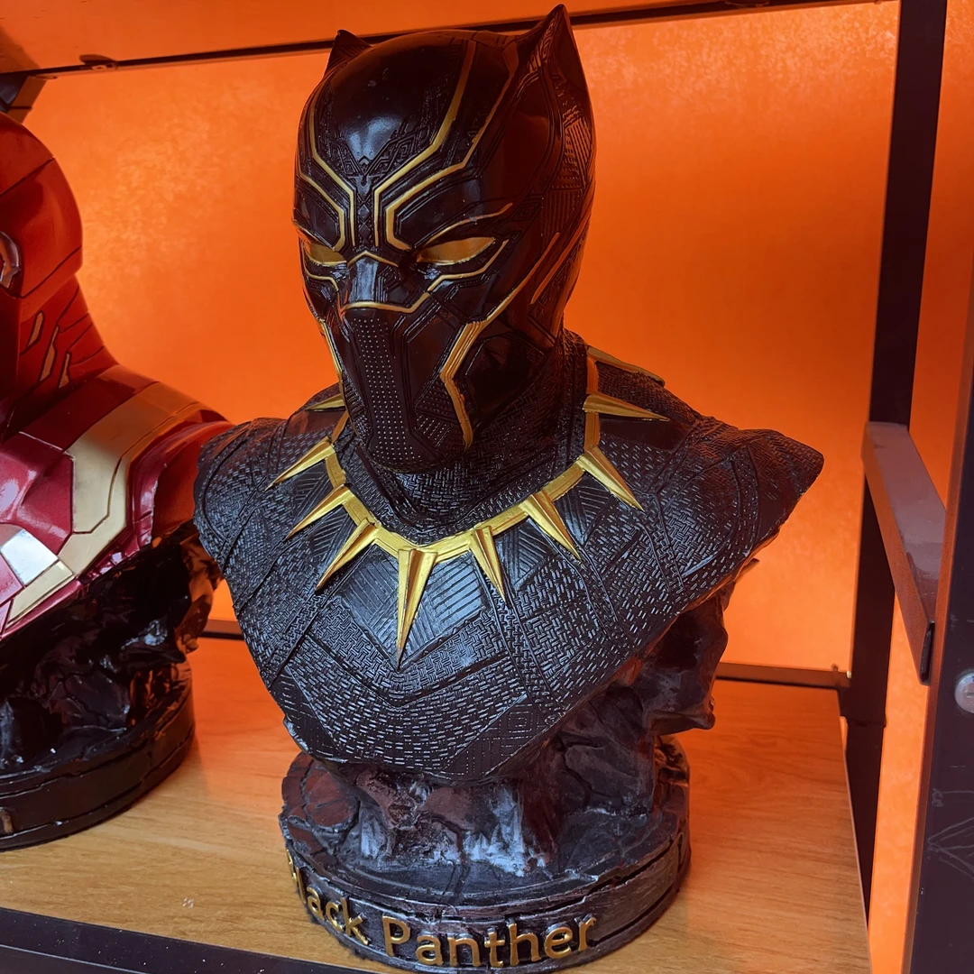 【PF严选】漫威系列 半身黑金黑豹 电镀烤漆  手办模玩摆件