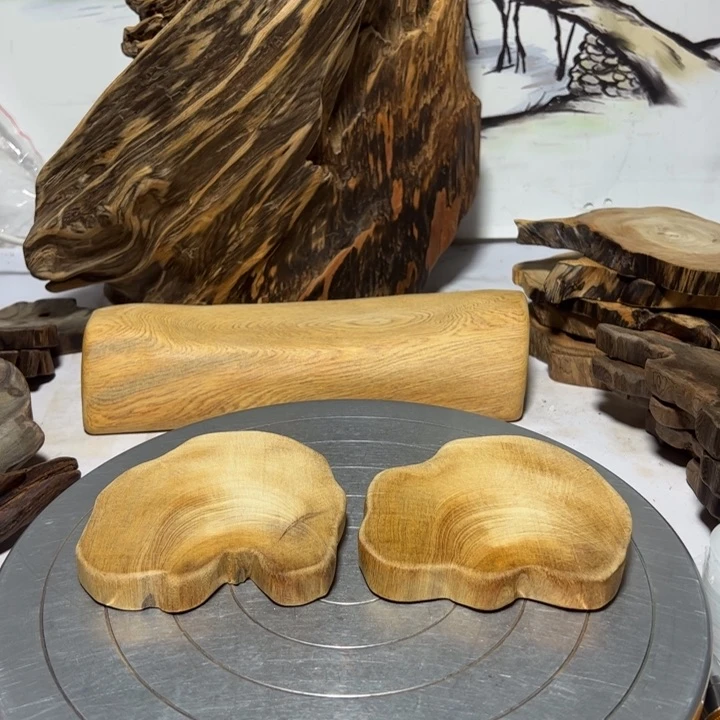 不***名木一物一拍风化摆件24元