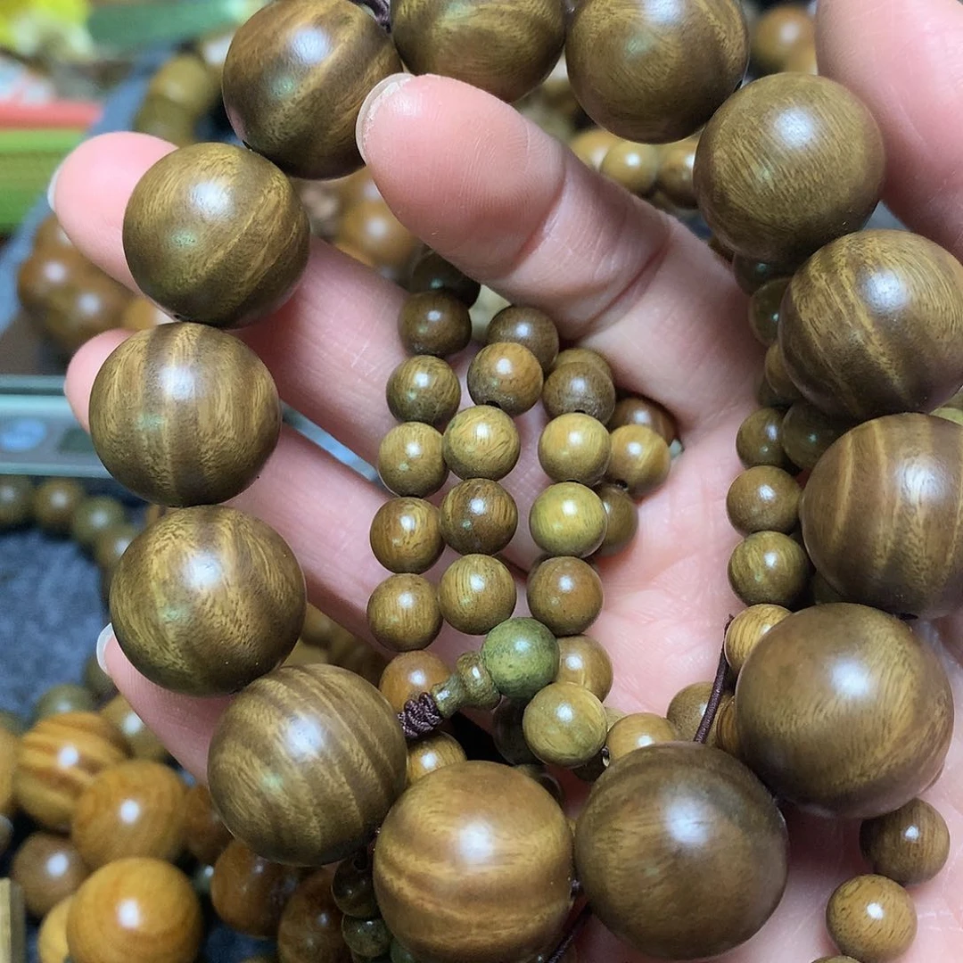 维腊木（绿檀）手串/手链