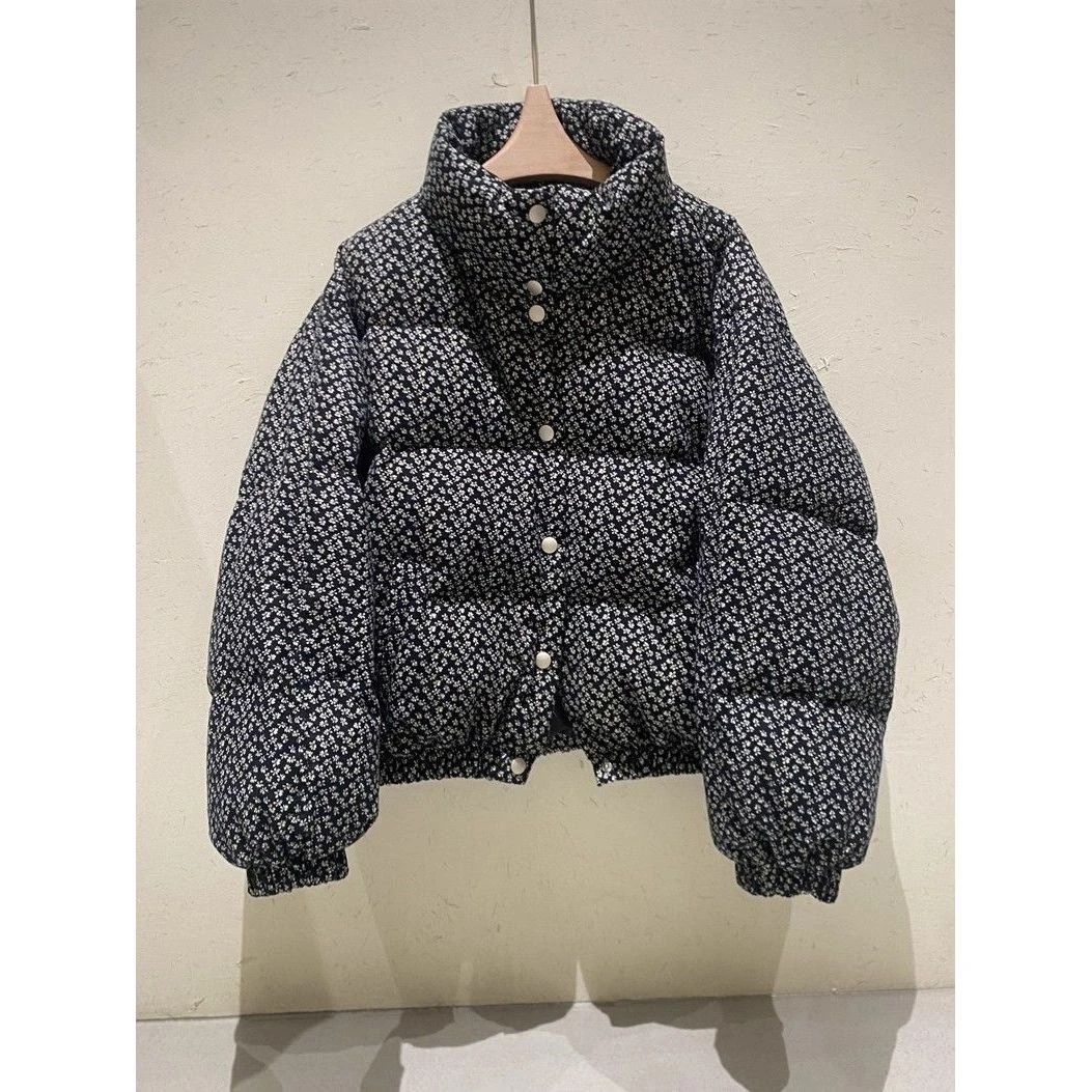 羽绒服女2025冬季新款韩版小众立领宽松休闲加厚小个子保暖外套潮