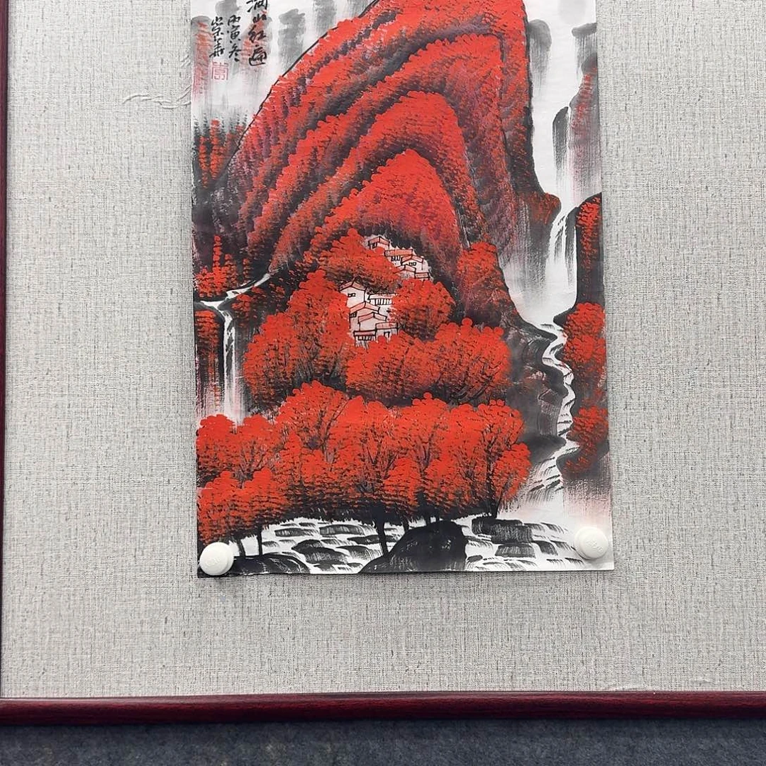 国画国画亲笔手绘原创