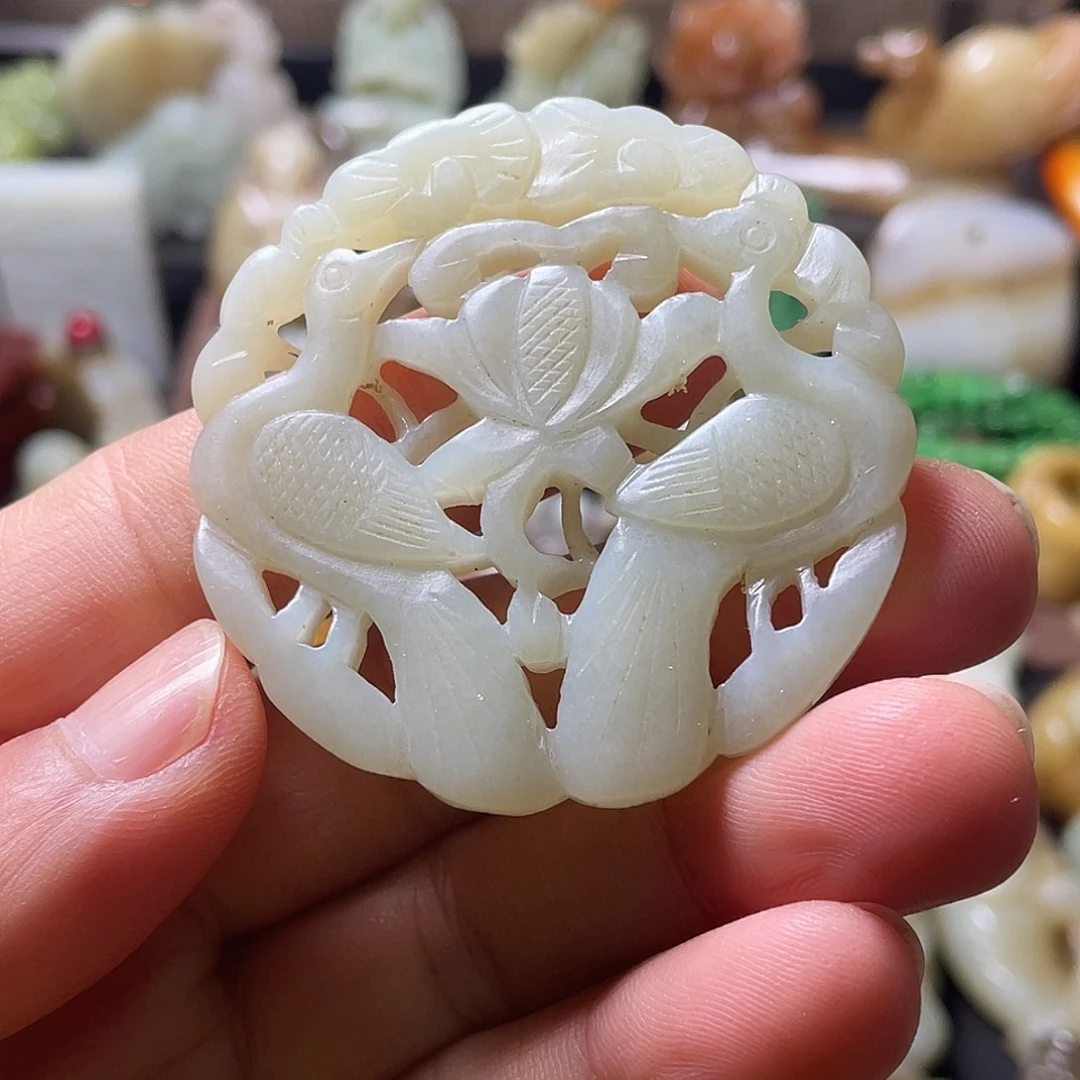 和田玉（糖玉）未镶嵌颈饰