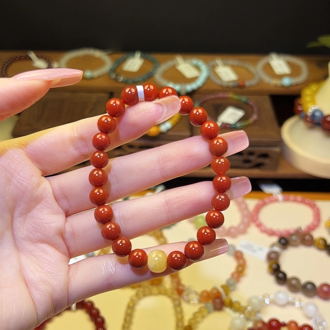 手串银S925镀金镶嵌水晶南2022