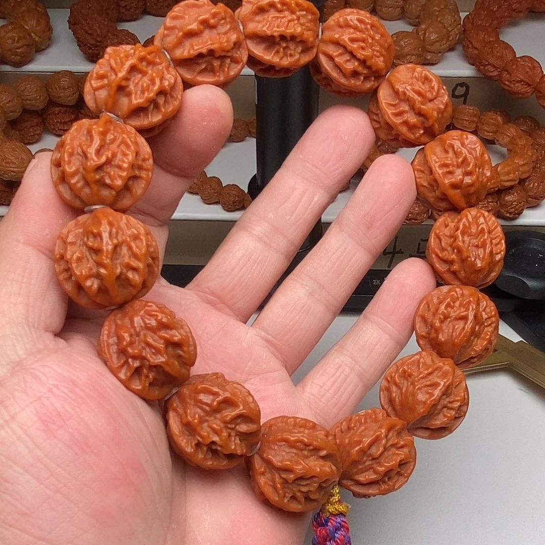 木质文玩核桃2.5龙脊