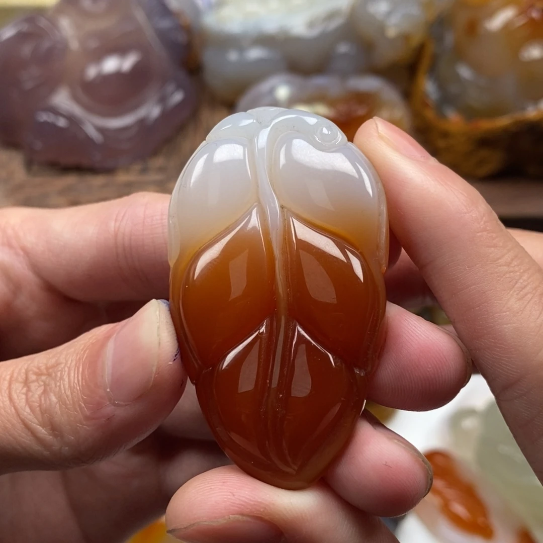 玛瑙/玉髓未镶嵌颈饰