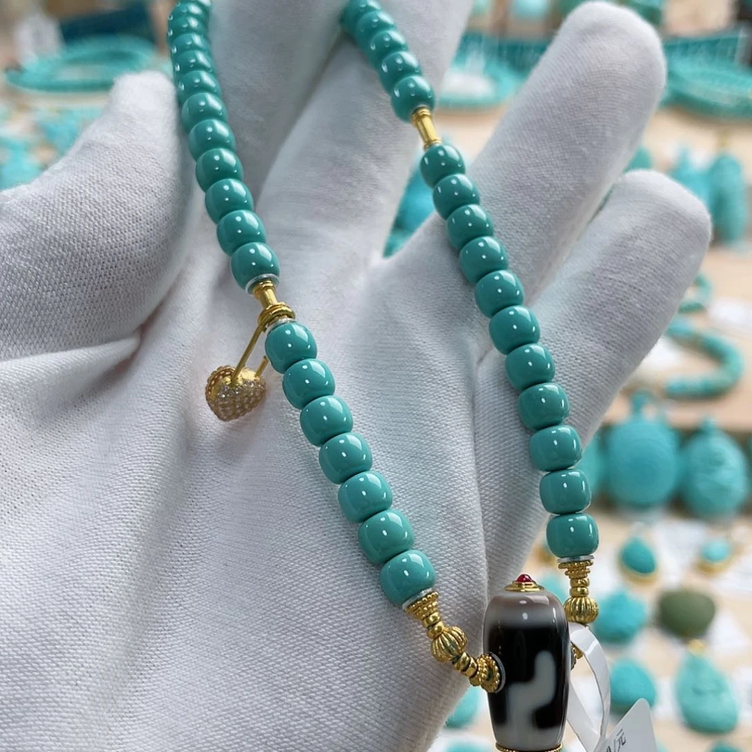 绿松石珠宝奇石未镶嵌