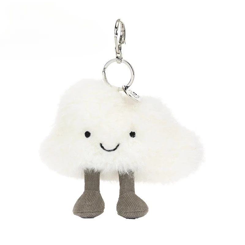 英国趣味云朵毛绒玩偶包包挂饰钥匙扣公仔玩具送礼